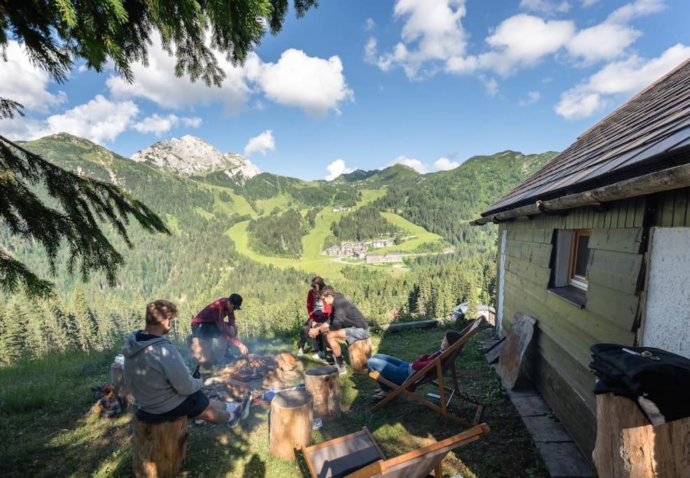 Gemuetliche Huette In Den Bergen Villa Sonnenalpe Nassfeld Buitenkant foto