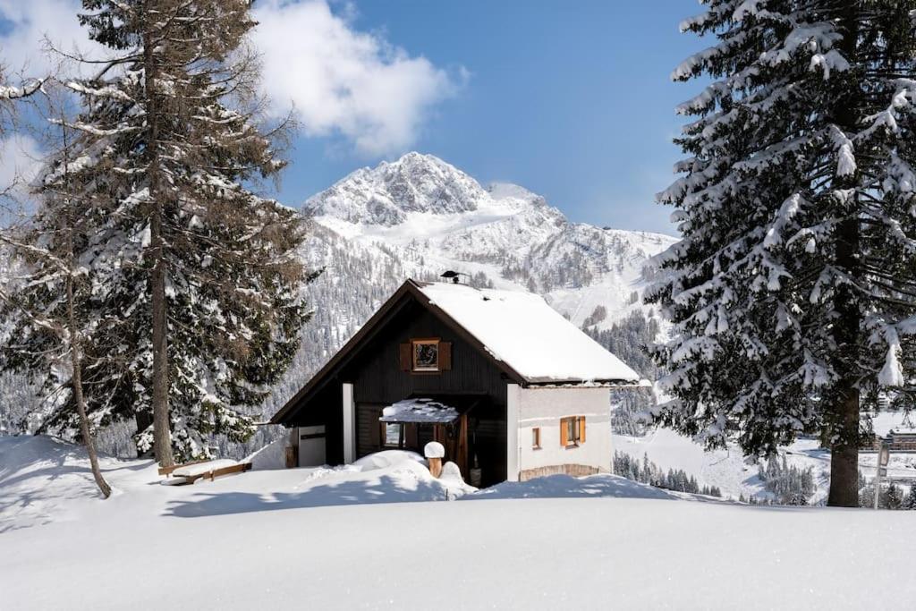 Gemuetliche Huette In Den Bergen Villa Sonnenalpe Nassfeld Buitenkant foto